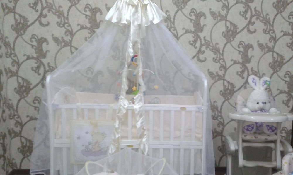 Детский кравать. Как новай