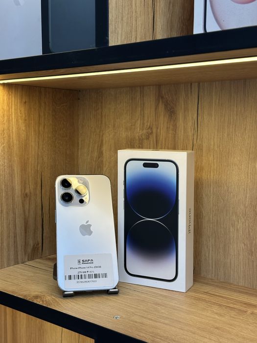 айфон 14 про белый 80%