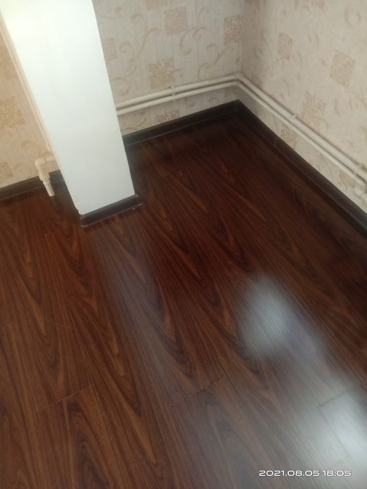 Укладка Ламинат Установка ламинaт Таркет Laminat terish Наливной пол ...