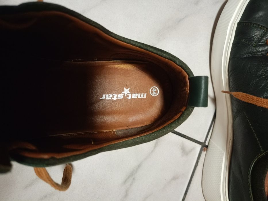 Мъжки кожени кецове