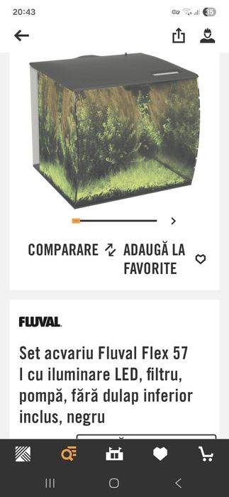 Acvariu Fluval 75 l