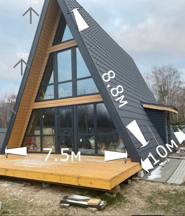 Vand case tip A 10x10m