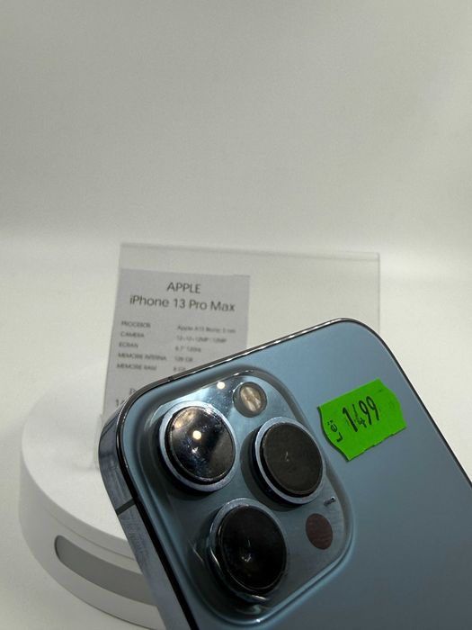 Apple iPhone 13 Pro Max 128 GB 100% Garantie 24 luni CashBox
