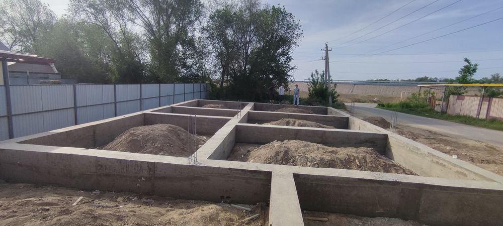 Заливаем фундамент