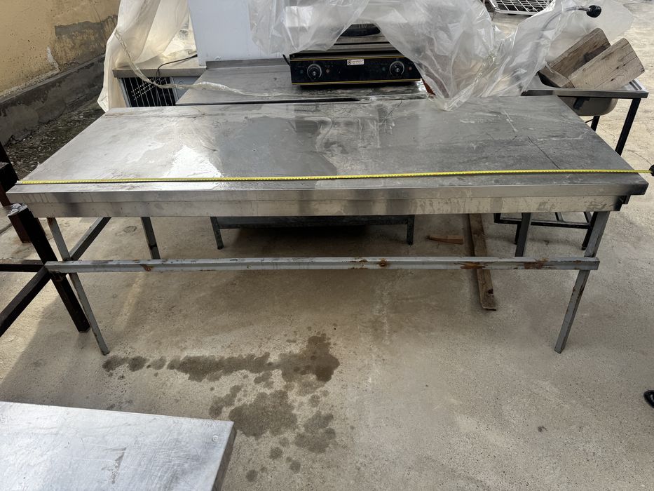 Нержавейка стол сатылат размер 2мрт//60