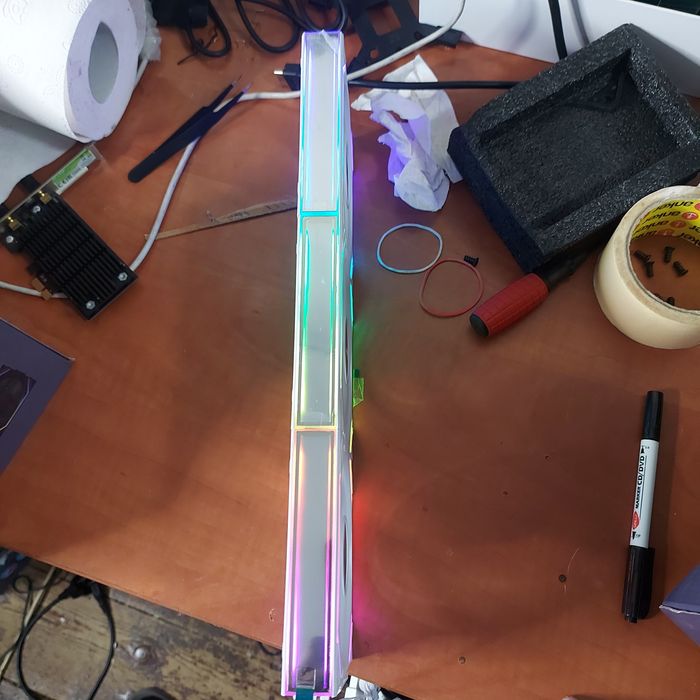 Oferta! Set ventilatoare Unifan Interstellar V2RS albe,argb noi,lianli