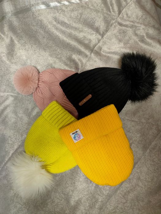 Шапки зимние детские