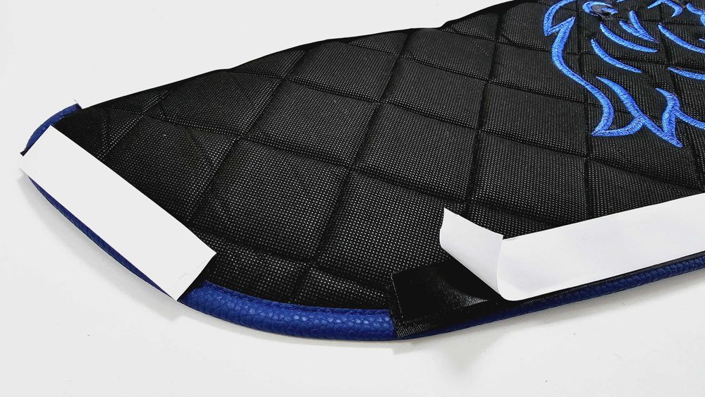 Кожи за врати за МАН ТГХ ТГС от 2010-та до 2019-та година черно/синьо