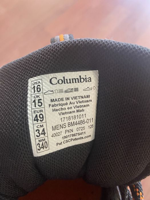 Чисто нови туристически обувки Columbia Peakfreak Venture LT Hiking Shoes
