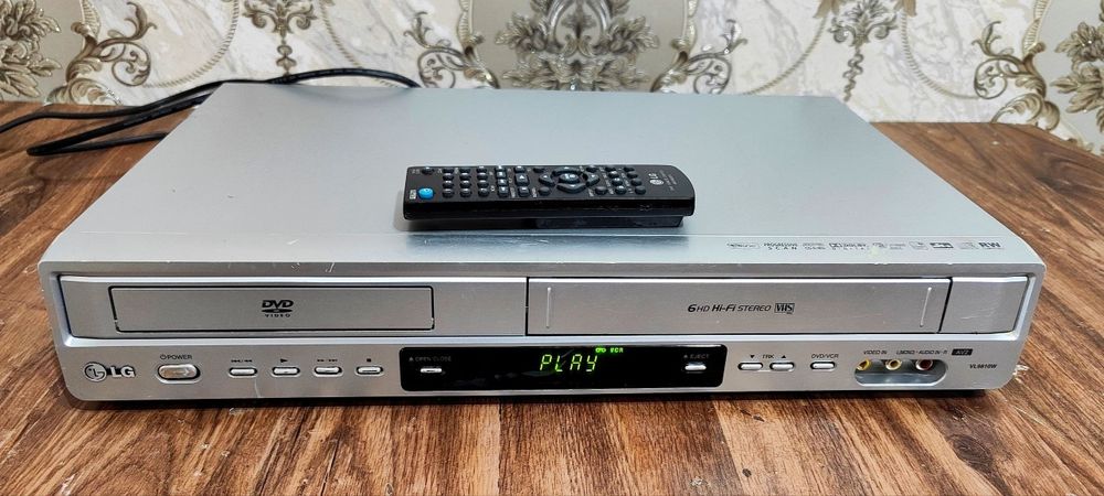 LG 6 галовкали  видеомагнитафон