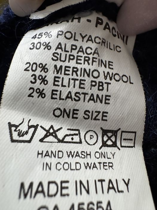 Pardesiu/Cardigan cu alpaca superfine și lână merino  Sarah Pacini.