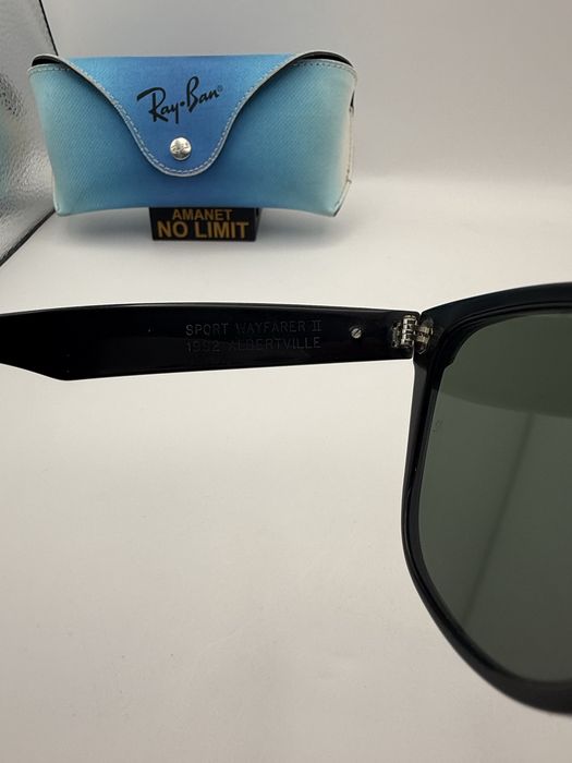 Ochelari de soare Bausch and Lomb Ray-Ban 1992 Albertville Winter Olympic, ediție limitată.