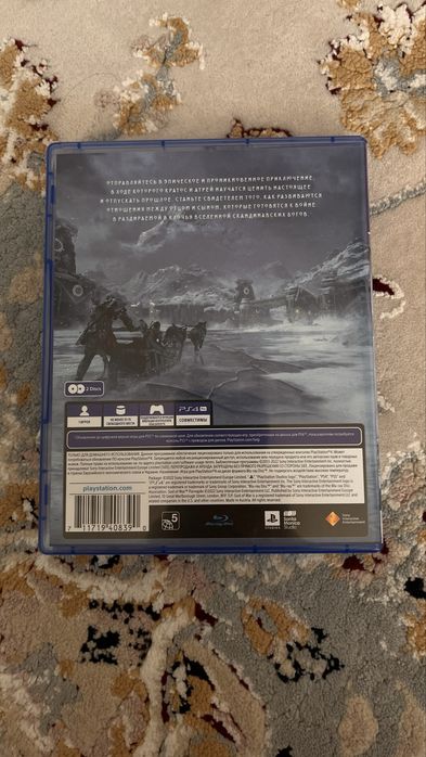 Продам диск God of war ragnarok PS4