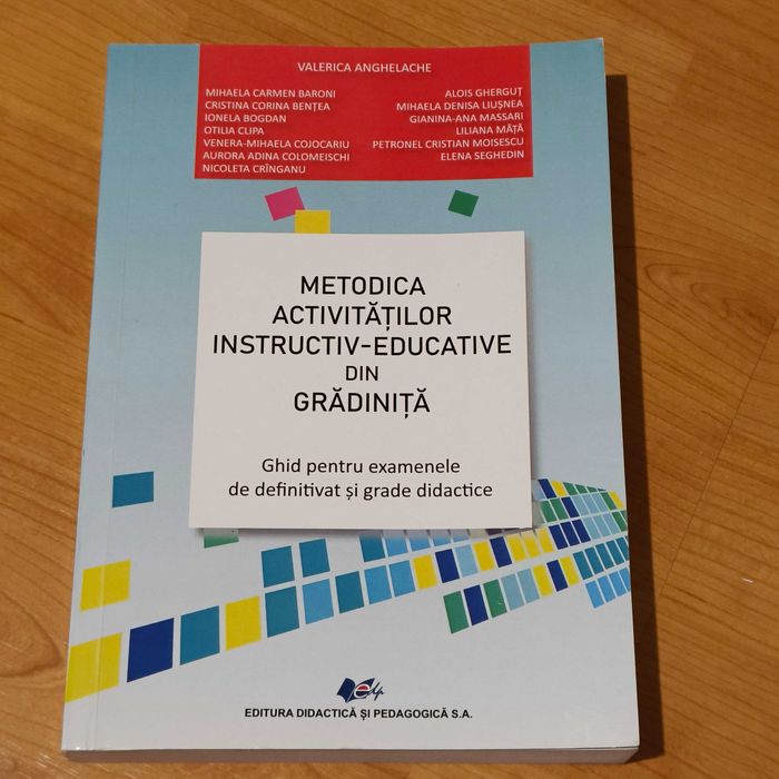 Carti metodica si pedagogie  gradinita