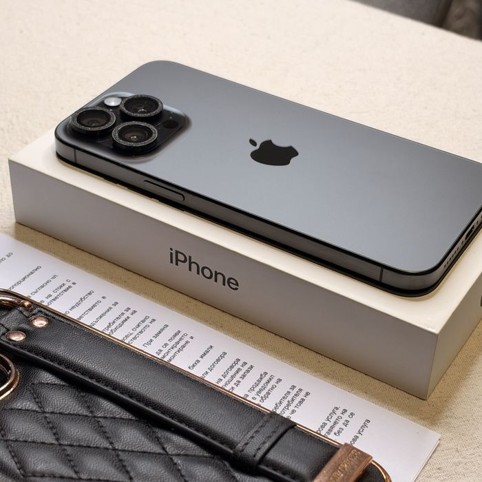 iPhone 15 Pro Max 256GB Black гаранционен до 2028