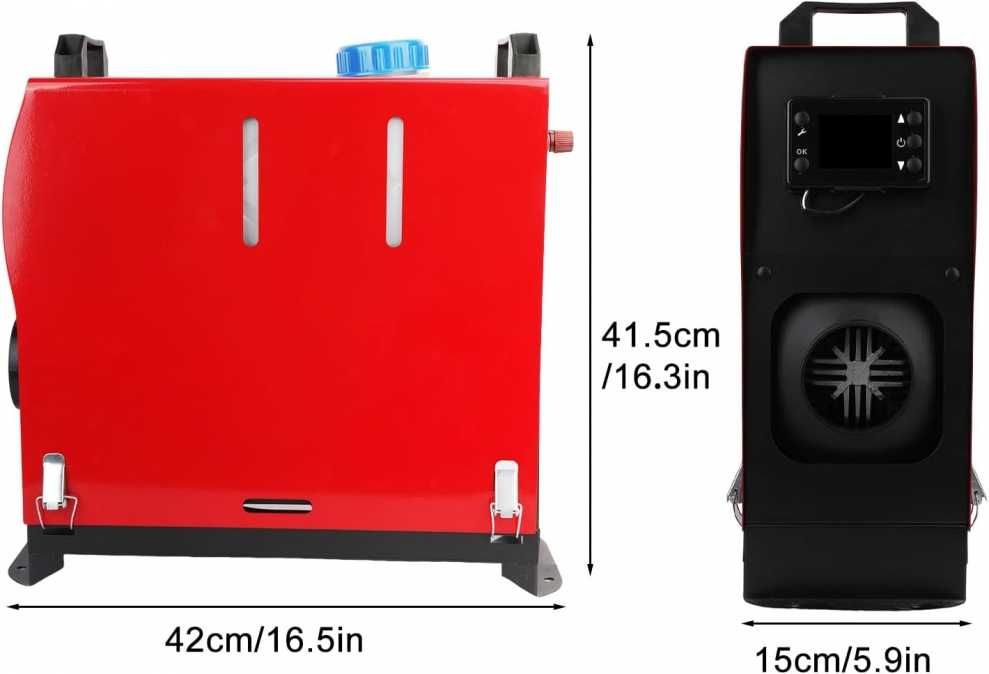 Суха преносима дизелова печка 8kW 12V 24V 220V за камиони и бусове