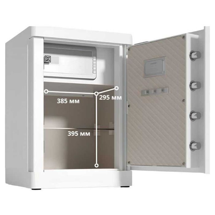 Сейф DELI "4026'' биометрический 600х380х360мм, 69,35 кг