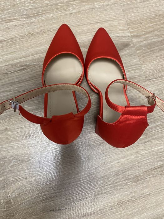 Pantofi eleganți roșii damă – NOU