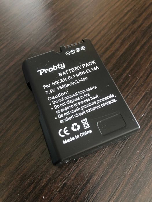 Аккумулятор  EN-EL14 для Nikon