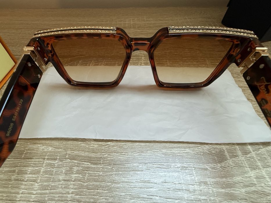 Ochelari de soare Louis Vuitton Millionaire model leopard