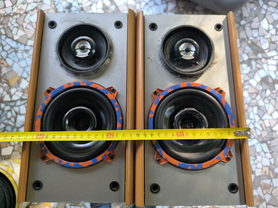 Колонки динамики HERTZ и DL AUDIO.