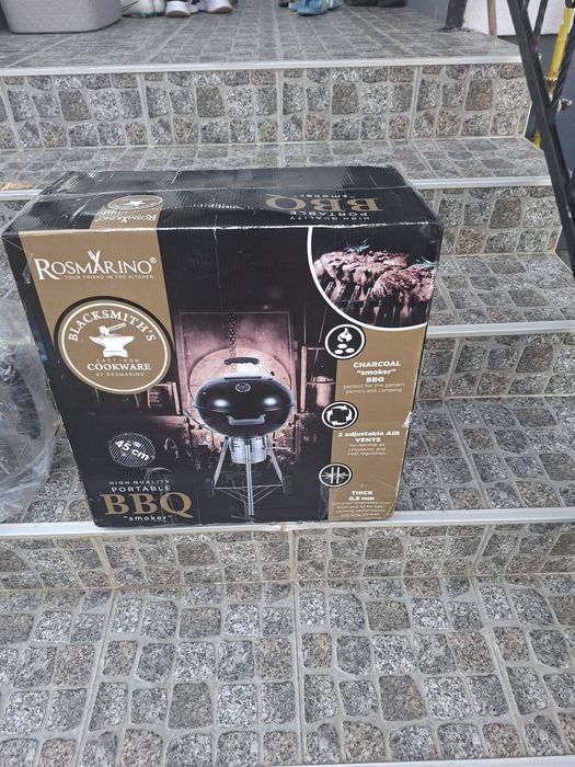 Grătar rosmarino BBQ Smoker 45 cm