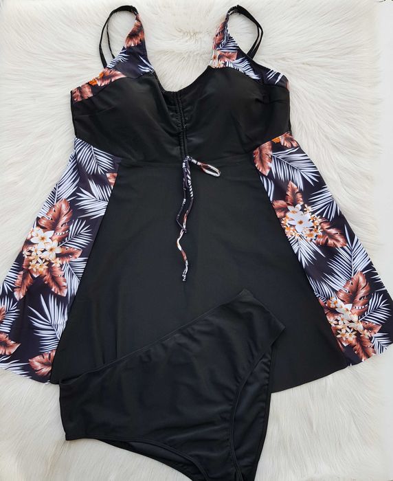 Дамски бански макси размер 3ХЛ - НОВ