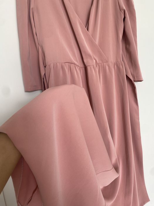 Шифоновое платье миди