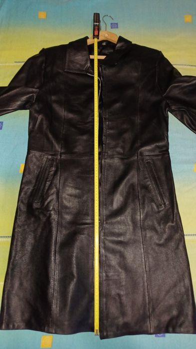 Кожено манто от естествена кожа