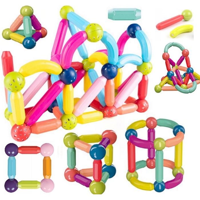 Луксозен Магнитен конструктор Stem Magnetic Sticks 35 части