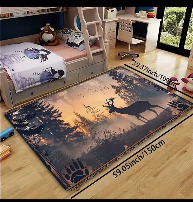 Продам ковер с принтом.