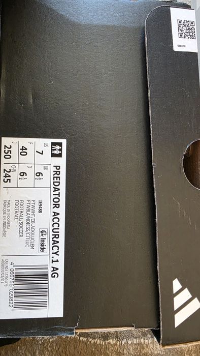 Фурболни обувки Adidas PREDATOR ACCURACY.1 AG ,  40 номер