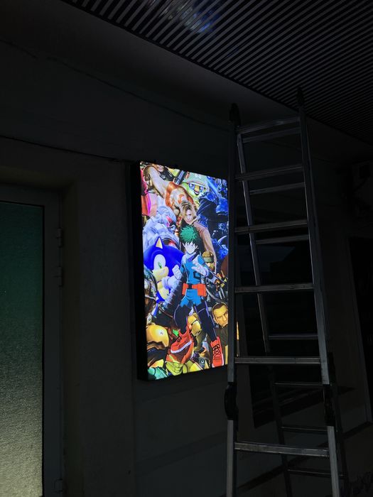 Reklama bukva baner Реклама буква банер