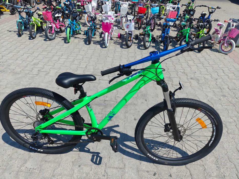 BG Алуминиев велосипед 26" JUMP hdb зелен