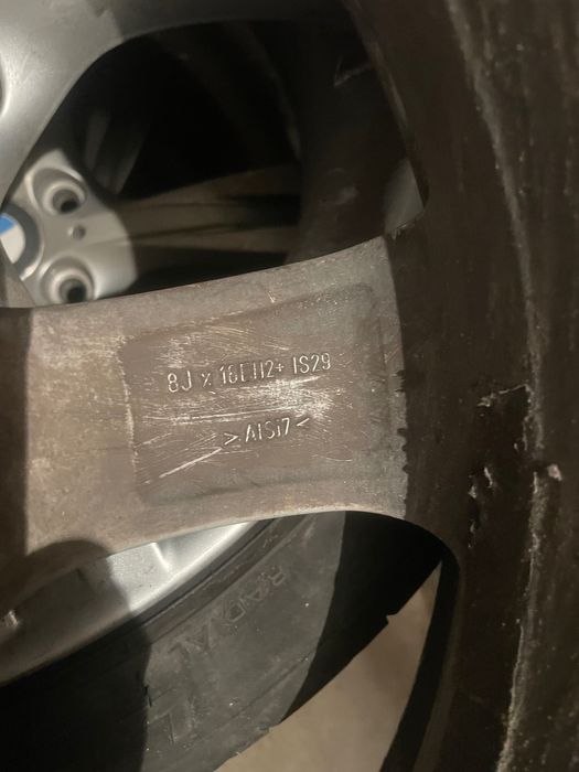 Джанти за BMW F30/F31 с нови летни гуми спорт пакет 18"