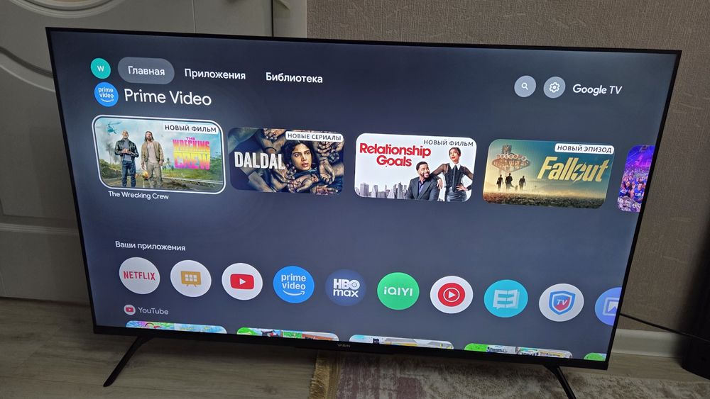 UltraHD 4K Google TV Smart Yasin Диогональ 127см 50Q90