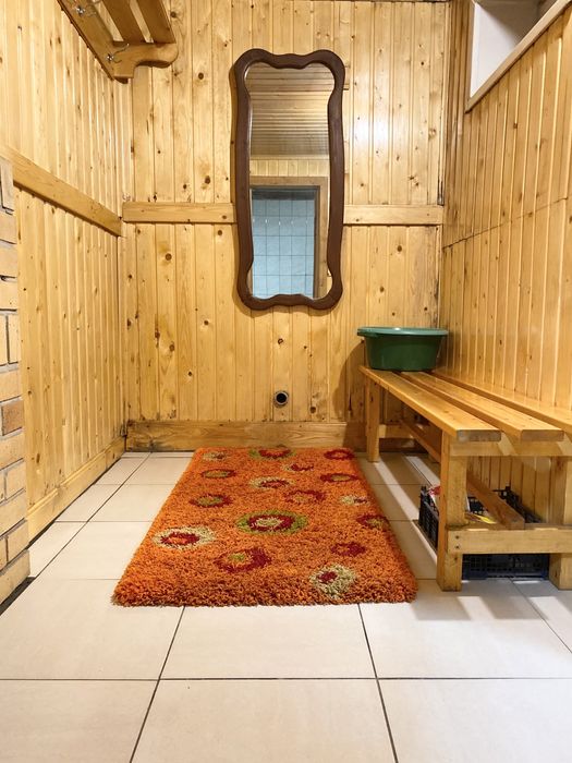 Баня на дровах с бассейном