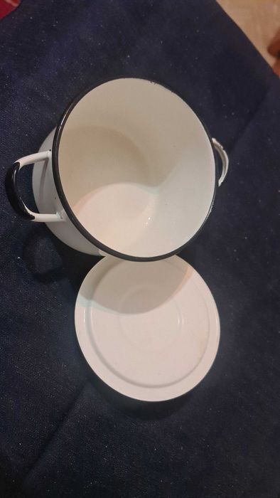 Кастрюли эмалированные, формы для холодца, СССР