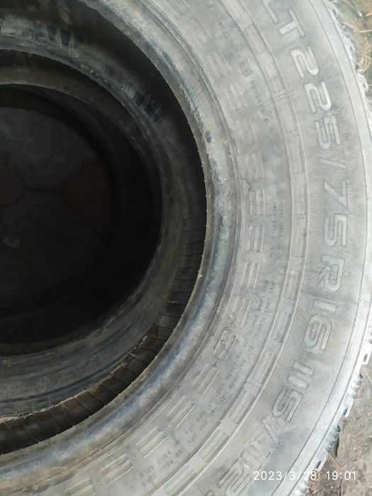 Летние шины 225/75/16