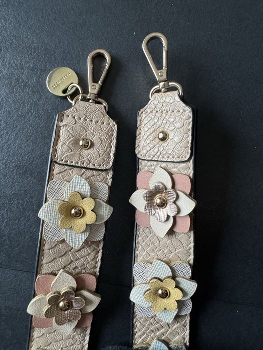 Дръжка за чанта с 3Д цветя