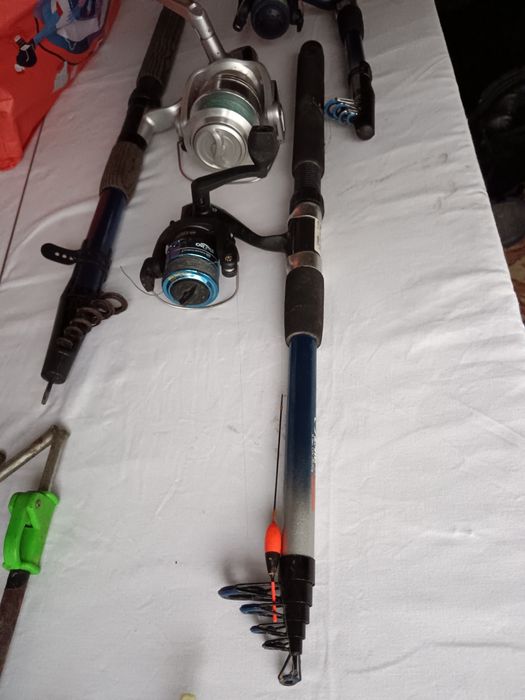 Undițe pescuit Cu mulinetă