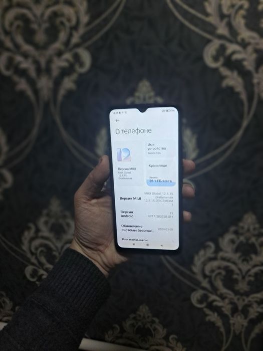 Redmi 10A 4+2/128gb Kar dok bor aybi yo
