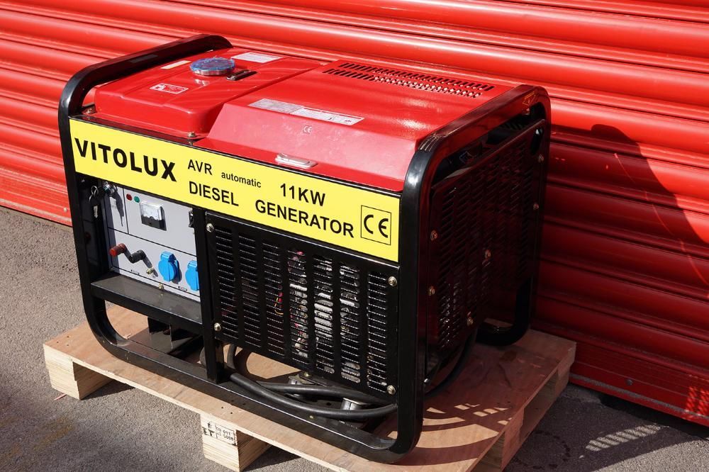 14KVA Дизелови Монофазни Генератори VITOLUX с електрически старт