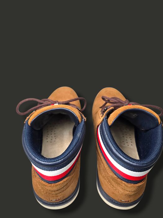 Мъжки боти Tommy Hilfiger – естествен велур, оригинални