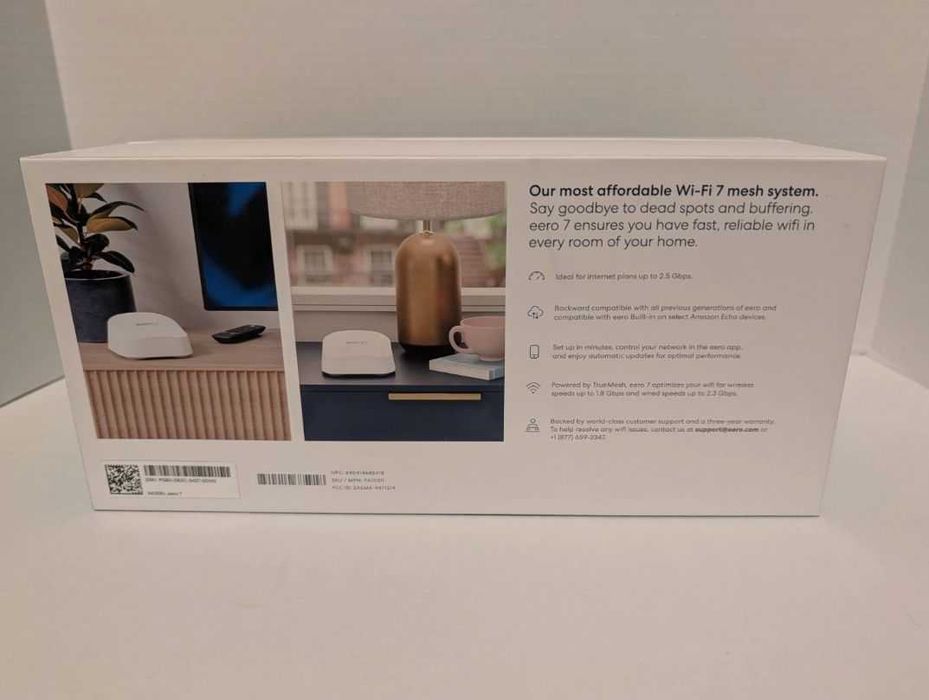 Router Mesh WiFi eero 7  cu suport Zigbee,Thread, Matter