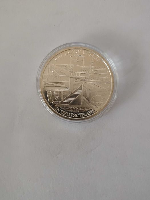 Сребърна монета 10 евро Германия 2002