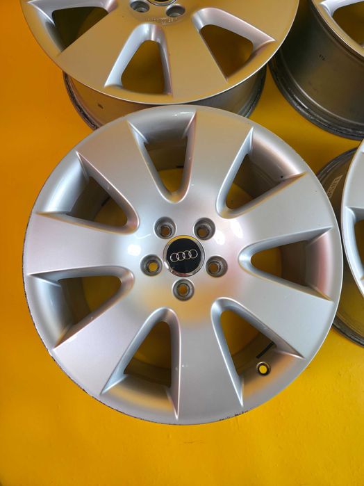 4 Jante Aliaj 5x112 18'' OEM Audi A6 4F A4 A3 Q2 Q3 8J ET 48 !