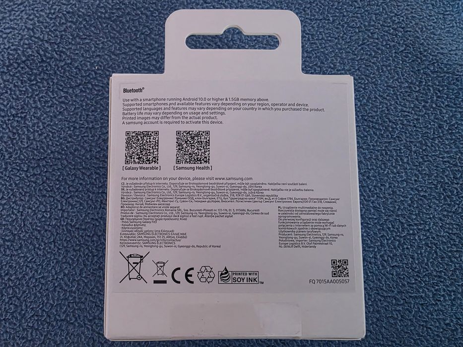 Samsung Galaxy Fit3 неотварян