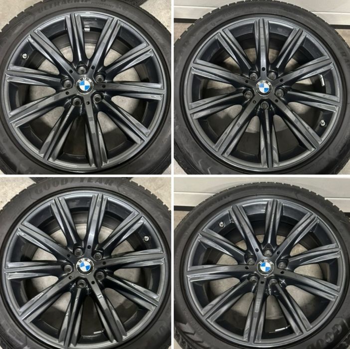 Jante BMW seria 5 roti bmw cauciucuri 245 45 R18 Goodyear noi an 2023