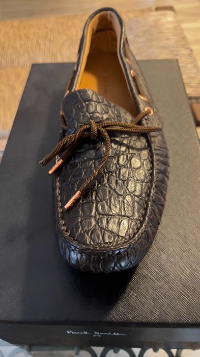 Pantofi Paul Smith PS “Austin” Croc Print (US 11/EU 44), noi